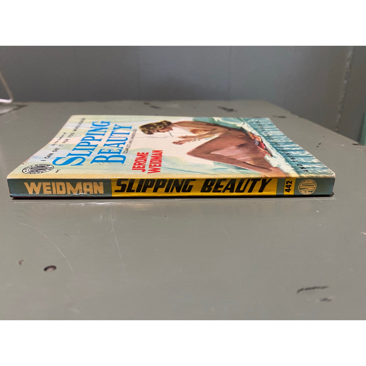 Slipping Beauty - Jerome Weidman - Avon 442 - Sleaze - Vintage Paperbacks