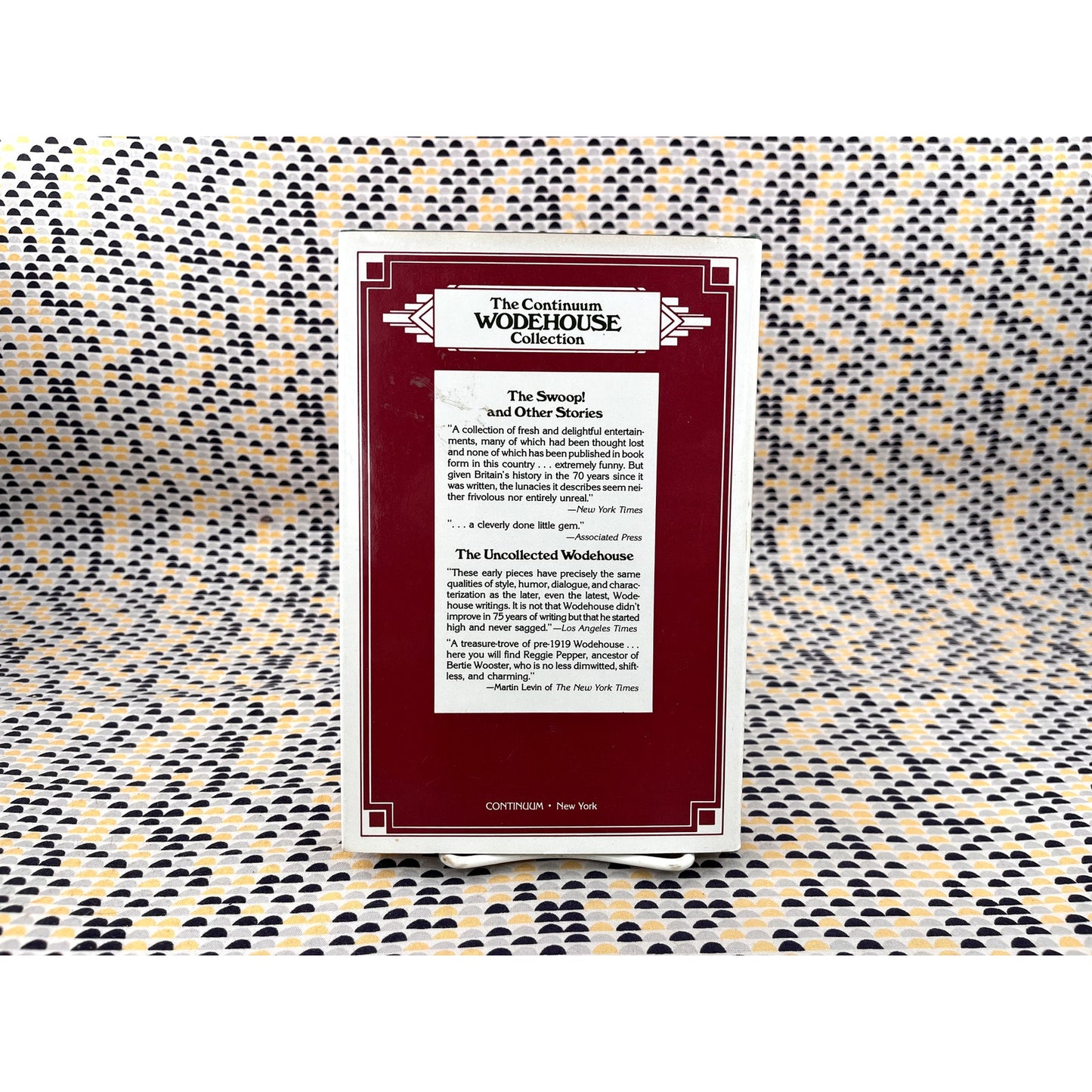 Not George Washington - P. G. Wodehouse & Herbert Westbrook - Continuum Books - Hardcover