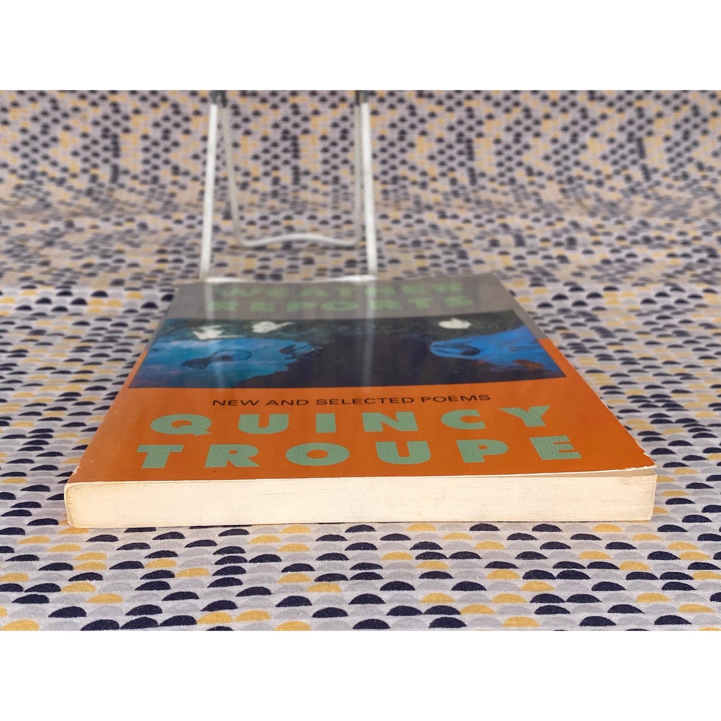 Weather Reports: New And Selected Poems - Quincy Troupe - Vintage Paperback Book - Harlem River Press Edition