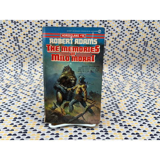 The Memories Of Milo Morai - Robert Adams - Signet - Paperback