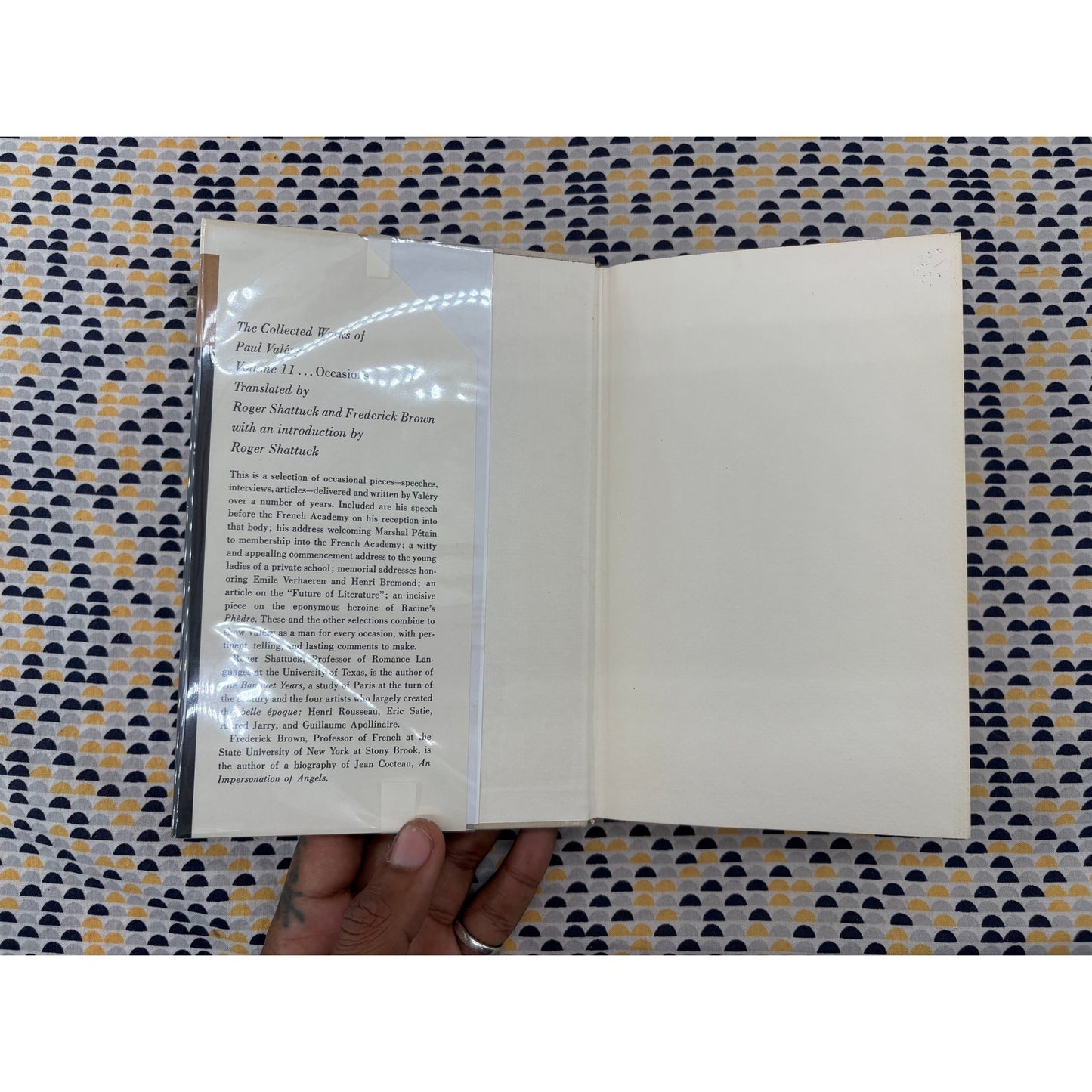 Occasions - Paul Valery - Princeton - Hardcover