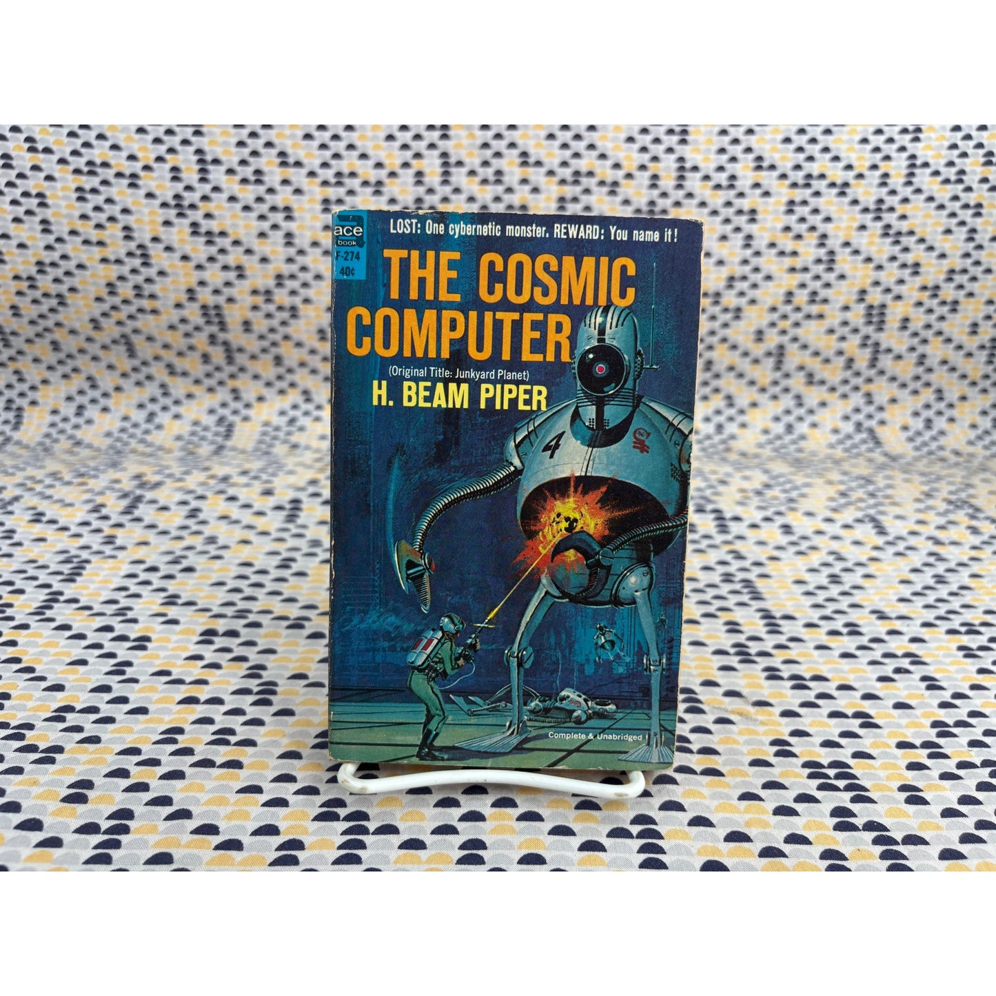 The Cosmic Computer (Junkyard Planet) - H. Beam Piper - Ace F-274 - Vintage Paperbacks