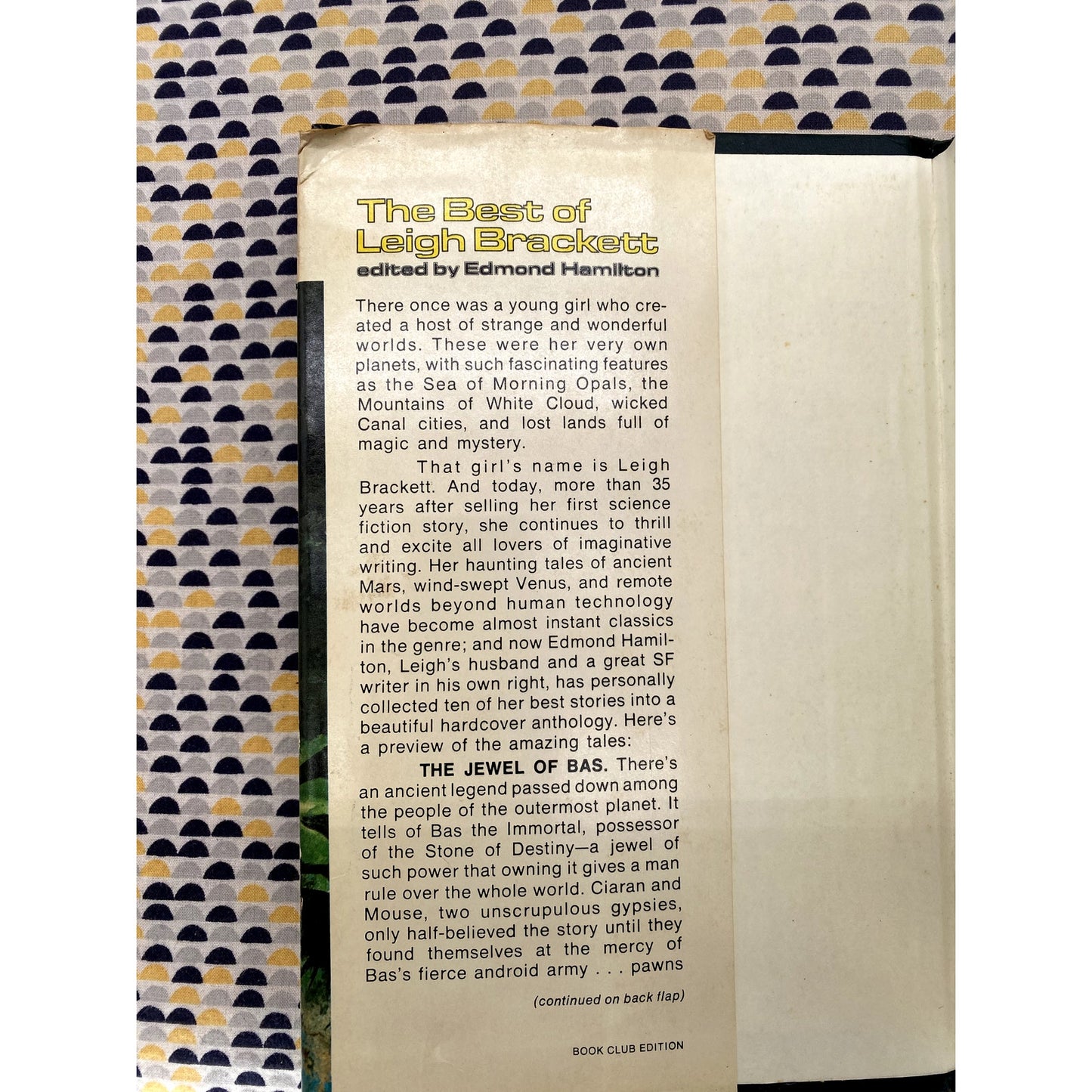 The Best Of Leigh Brackett - Nelson Doubleday - Hardcover