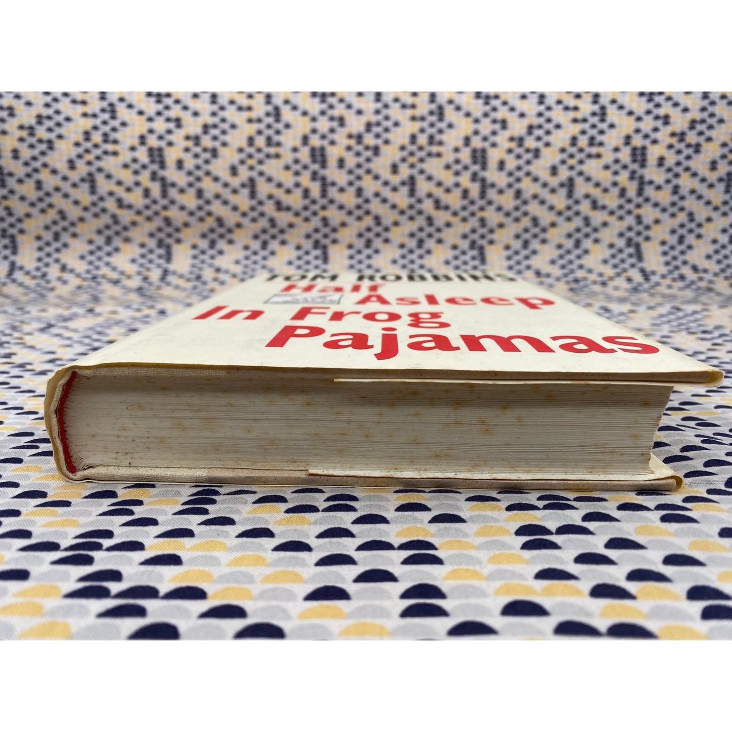 Half Asleep in Frog Pajamas - Tom Robbins - Vintage Hardcover Book - Bantam Books - 1st Edition, 1st Printing