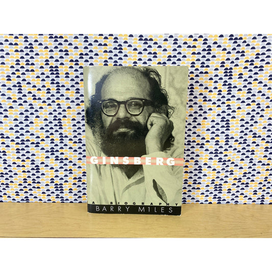 Ginsberg, A Biography - Barry Miles - Allen Ginsberg - Vintage Paperback Book