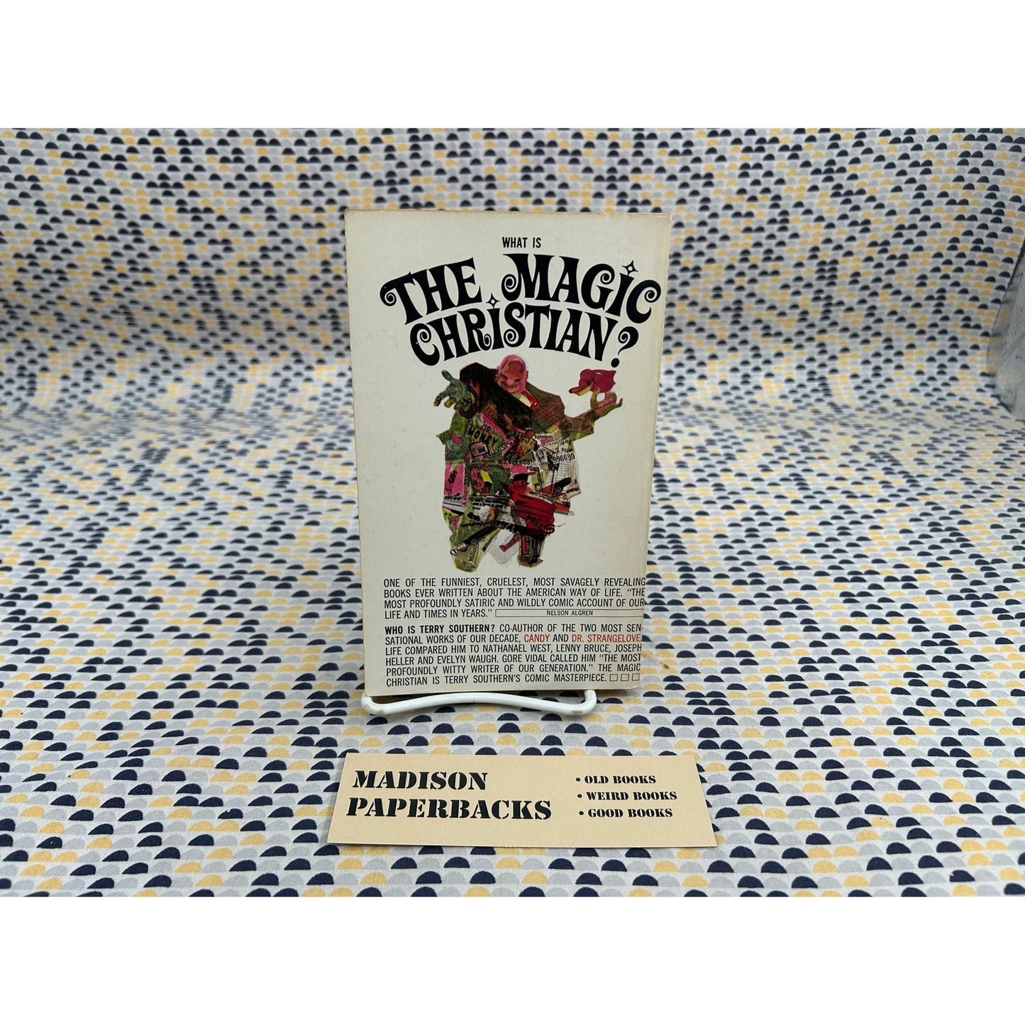 The Magic Christian - Terry Southern - Vintage Paperback - 60 cent Bantam Edition
