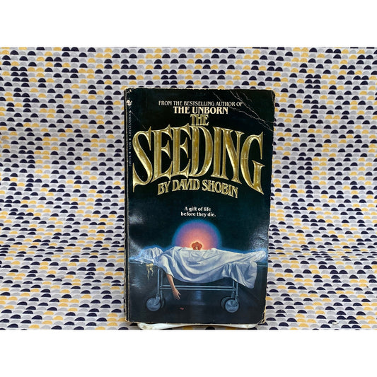 The Seeding - David Shobin - Vintage Paperback Book - Bantam Edition