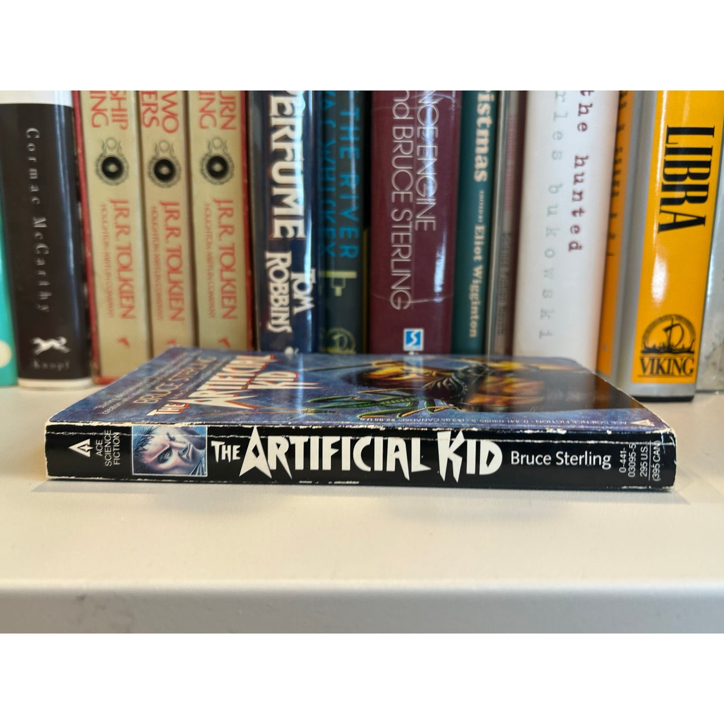 The Artificial Kid - Bruce Sterling - Vintage Paperback Book - Ace Books Edition