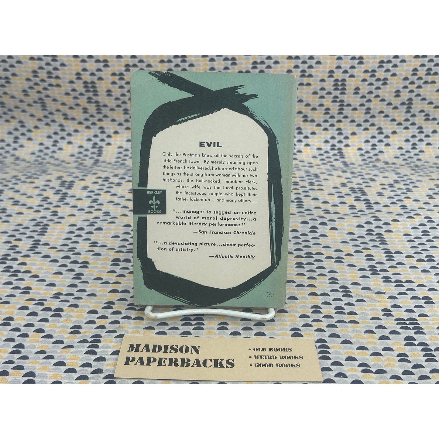 The Postman - Roger Martin du Gard - Berkley Medallion 342 - Vintage Paperbacks