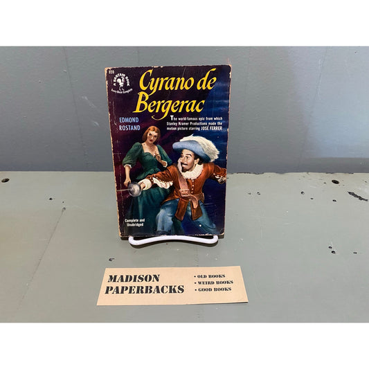 Cyrano de Bergerac - Edmond Rostand - Bantam 859 - Vintage Paperbacks