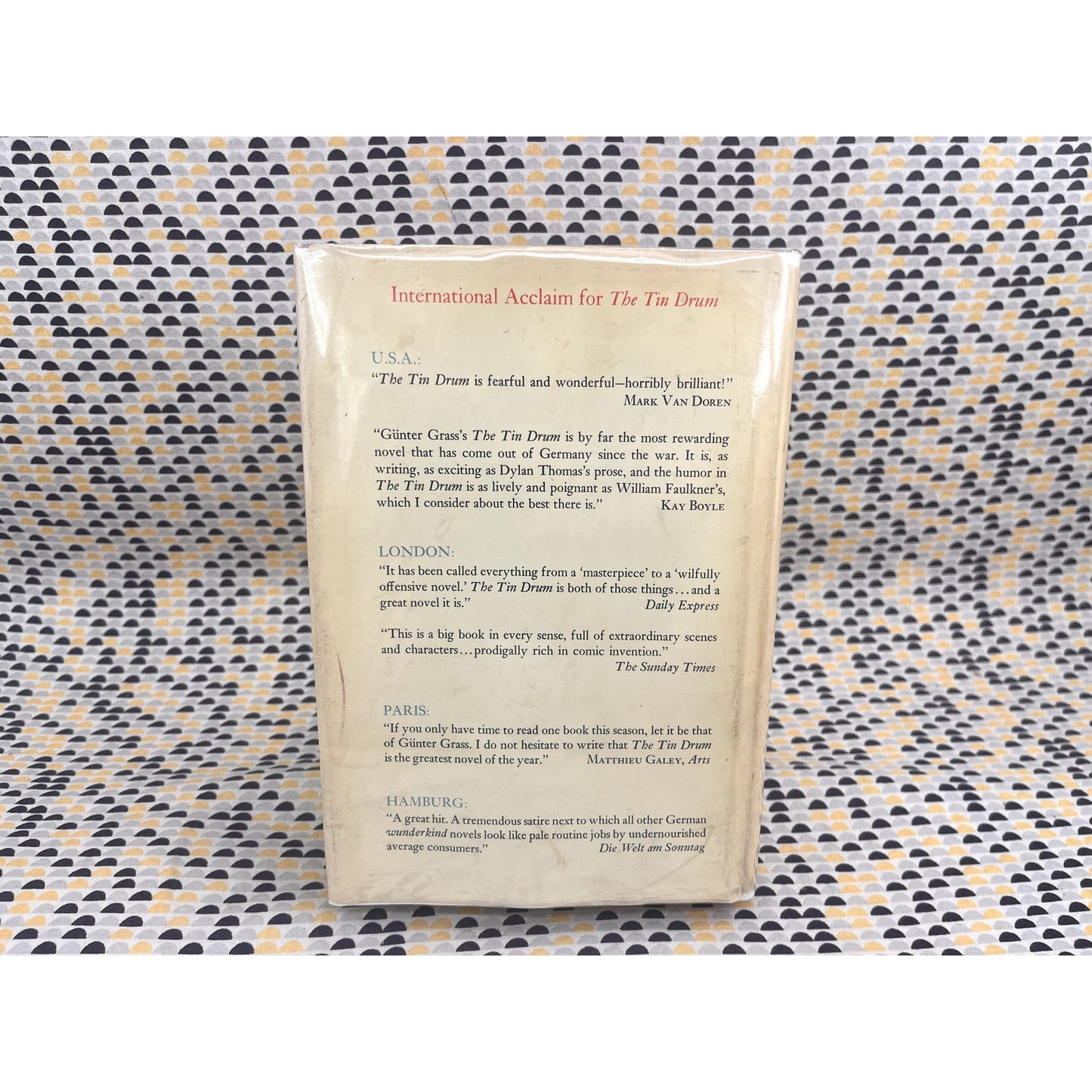 The Tin Drum - Gunter Grass - Pantheon Books - Hardcover  - 1st American Edition