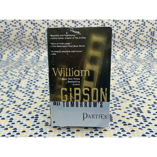 All Tomorrow's Parties - William Gibson - Vintage Paperback Book - Berkley Ed