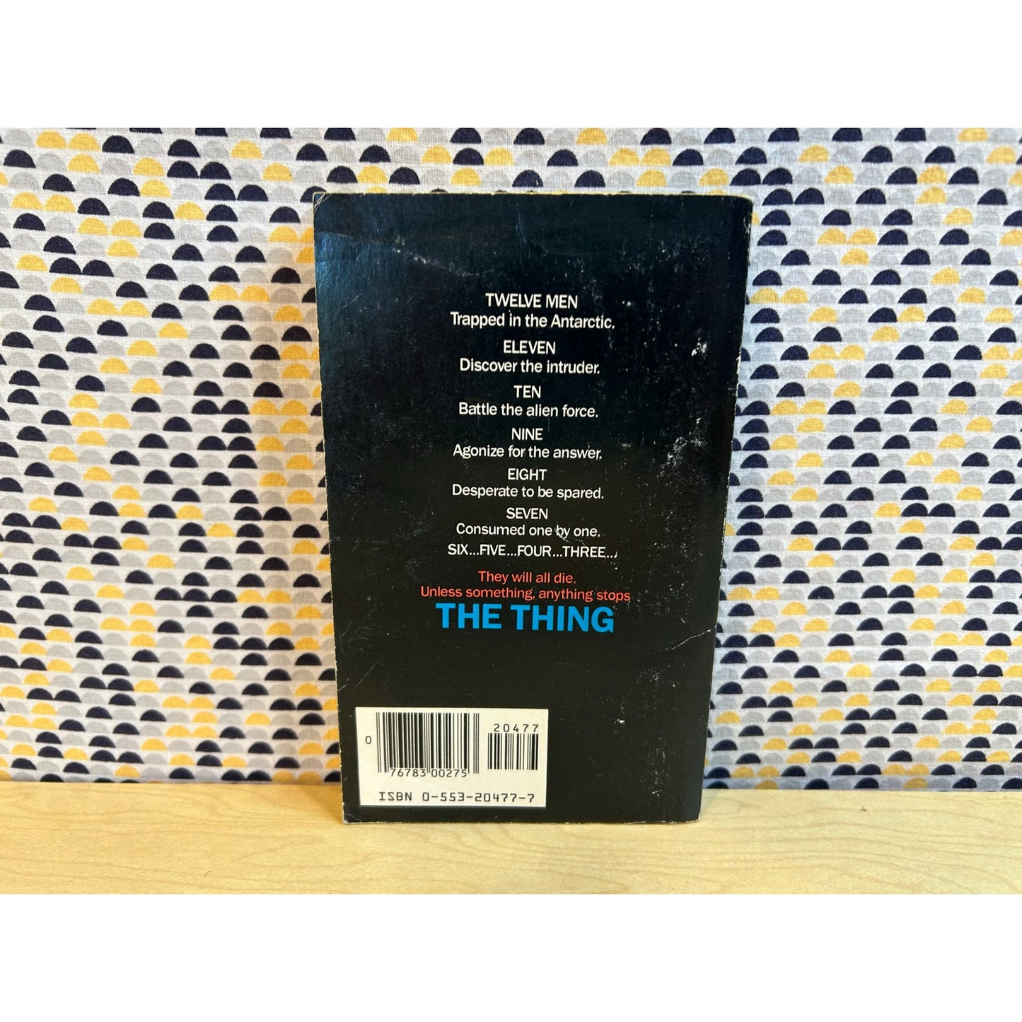 The Thing - Alan Dean Foster - Movie Novelization -Bantam 1st Printing