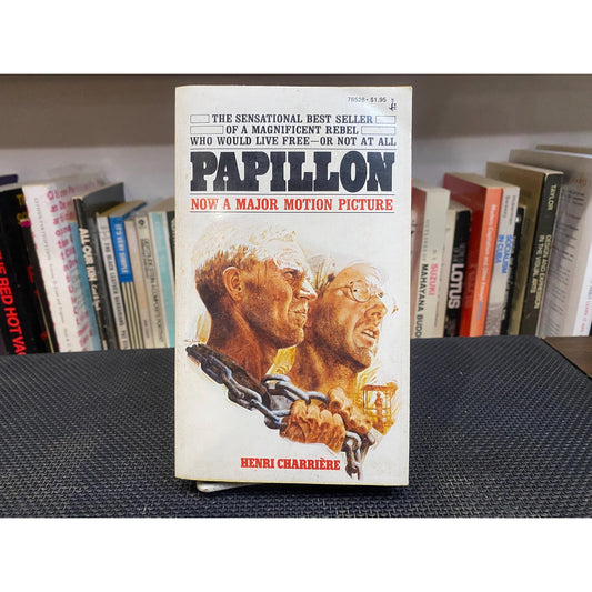 Papillon - Henri Charriere - Vintage Paperback - Movie Tie-In - Pocket Books Edition