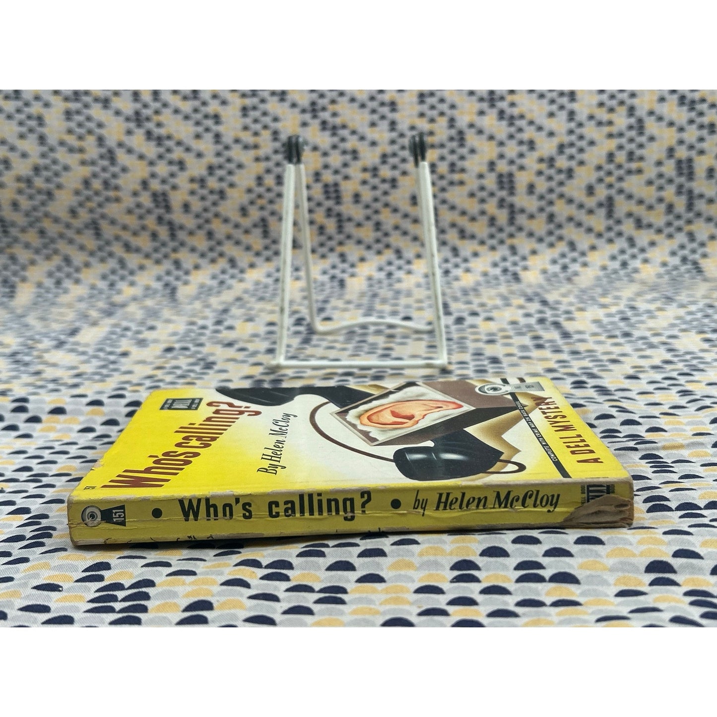 Who's Calling? Helen McCloy - Dell Mystery 151 - Mapback - Vintage Paperbacks