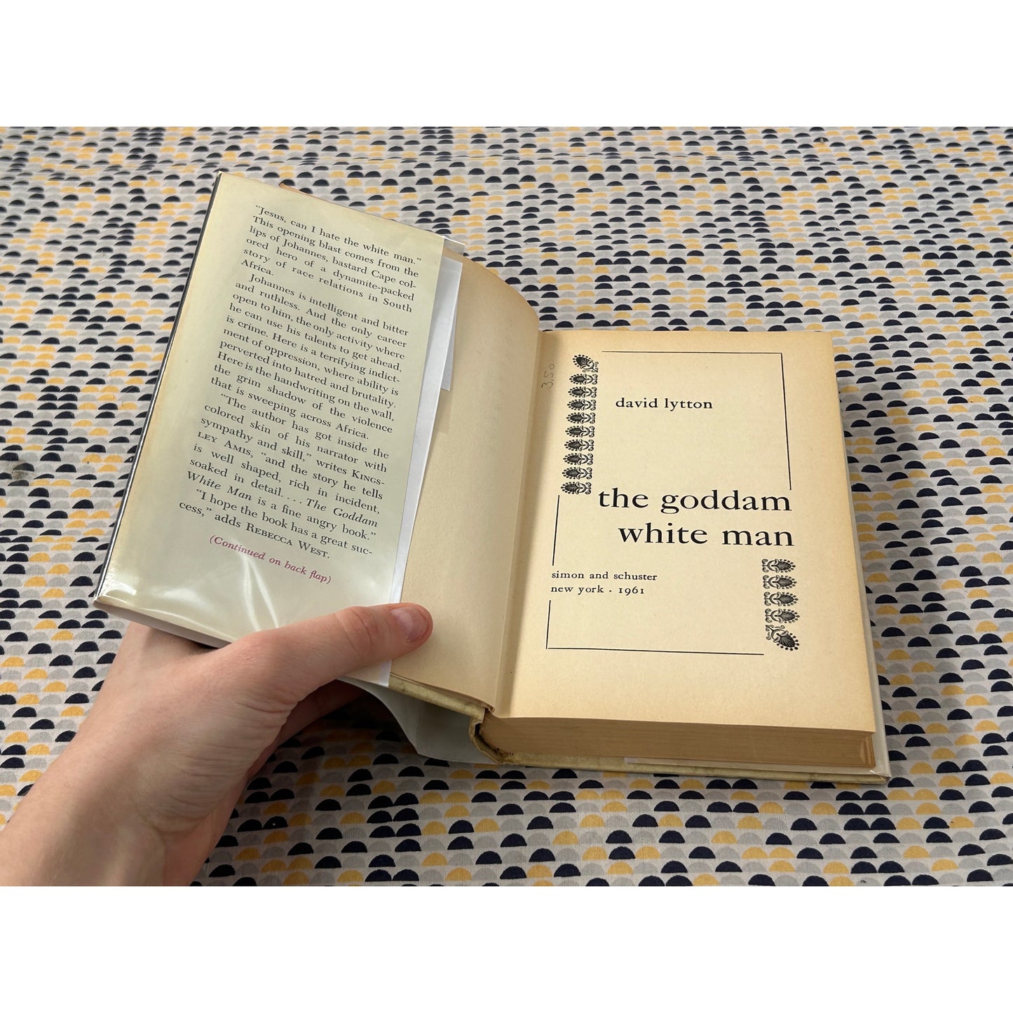 The Goddam White Man - David Lytton - Simon and Schuster - Hardcover