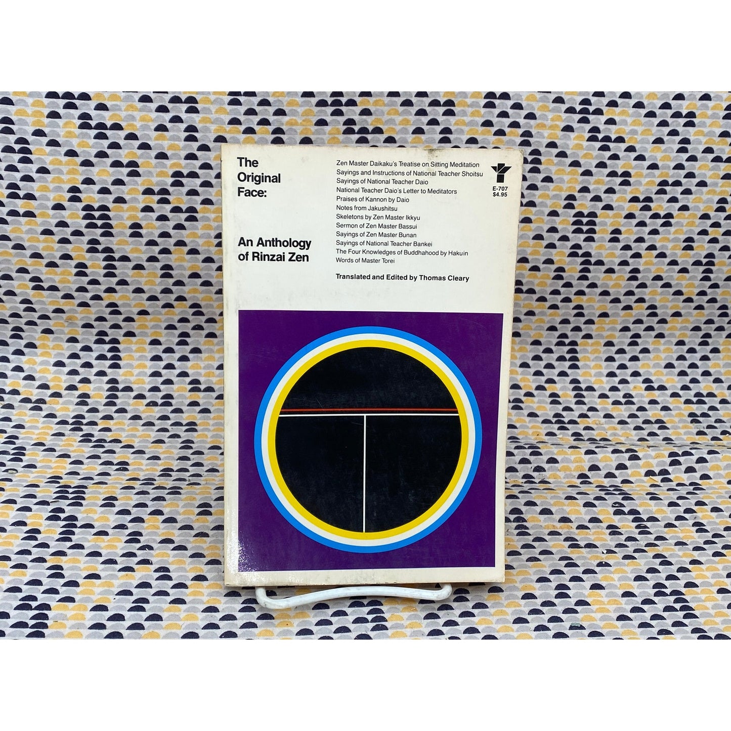 The Original Face: An Anthology Of Rinzai Zen - Thomas Cleary, editor and translator - Vintage Paperback Book - Grove Press Edition