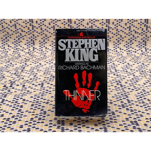 Thinner - Stephen King - Vintage Paperback Book - Signet Books