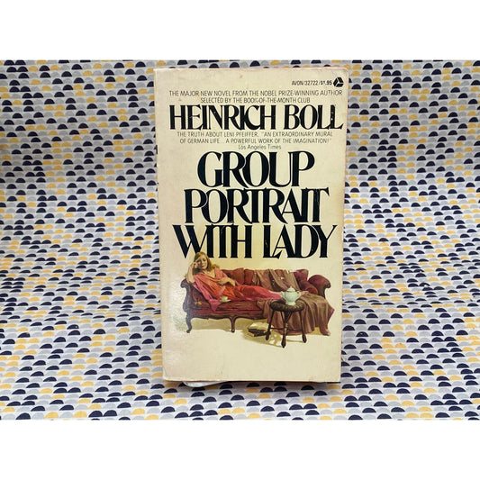Group Portrait With Lady - Heinrich Boll - Vintage Paperback Book - Avon Edition