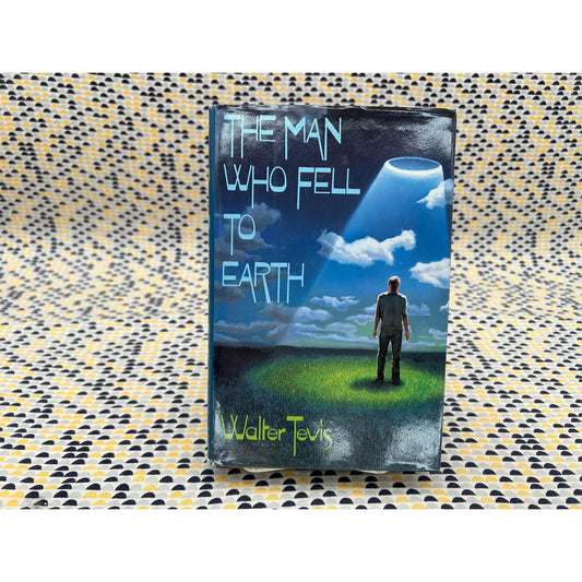 The Man Who Fell to Earth - Walter Tevis - David Bowie - Vintage Hardcover Book - Book of the Month Club Edition