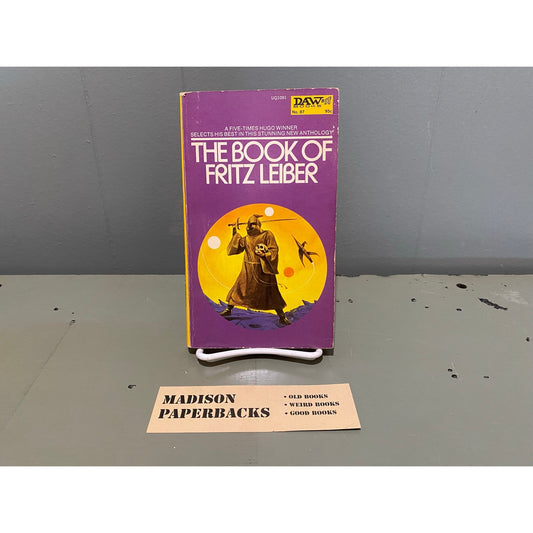 The Book of Fritz Leiber - Fritz Leiber - Daw 87 - Jack Gaughan cover - Paperback