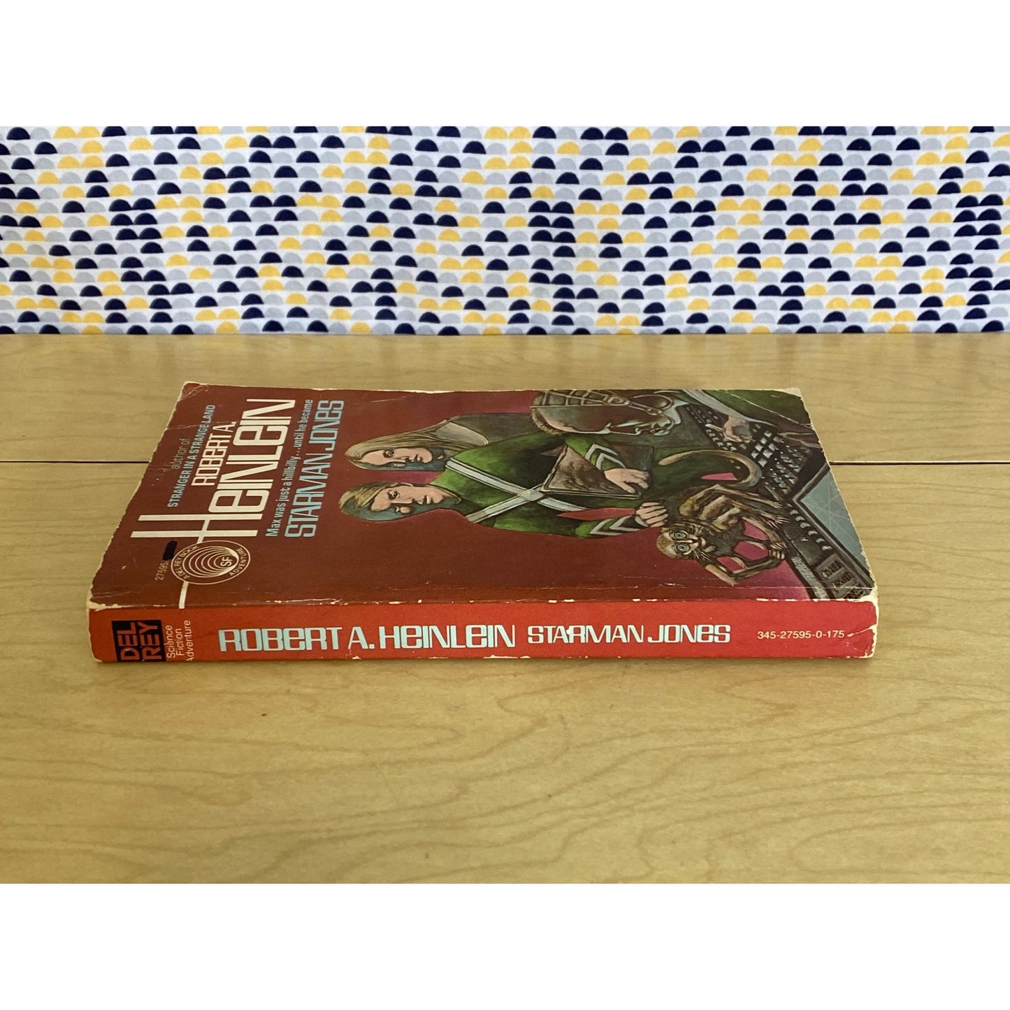Starman Jones - Robert A. Heinlein - Vintage Paperback Book - Del Rey Edition