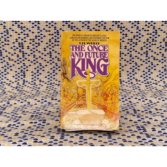 The Once And Future King - T.H. White - Vintage Paperback Book - Berkley Edition