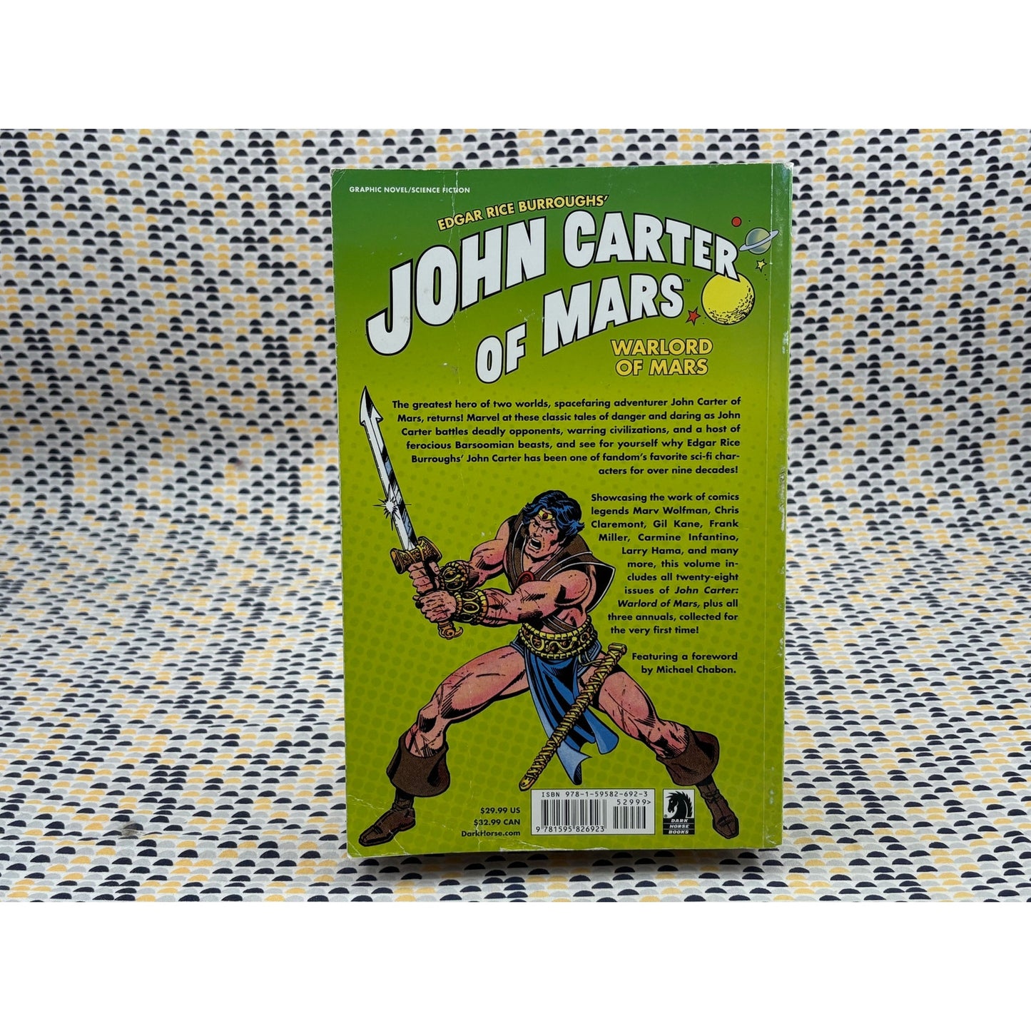 John Carter of Mars - Edgar Rice Burroughs - Dark Horse Books - Paperback