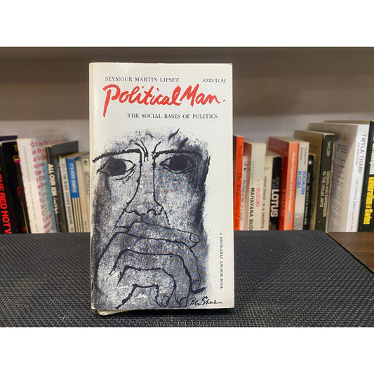 Political Man - The Social Bases of Politics - Seymour Lipset - Vintage Paperback Book - Doubleday Anchor Edition