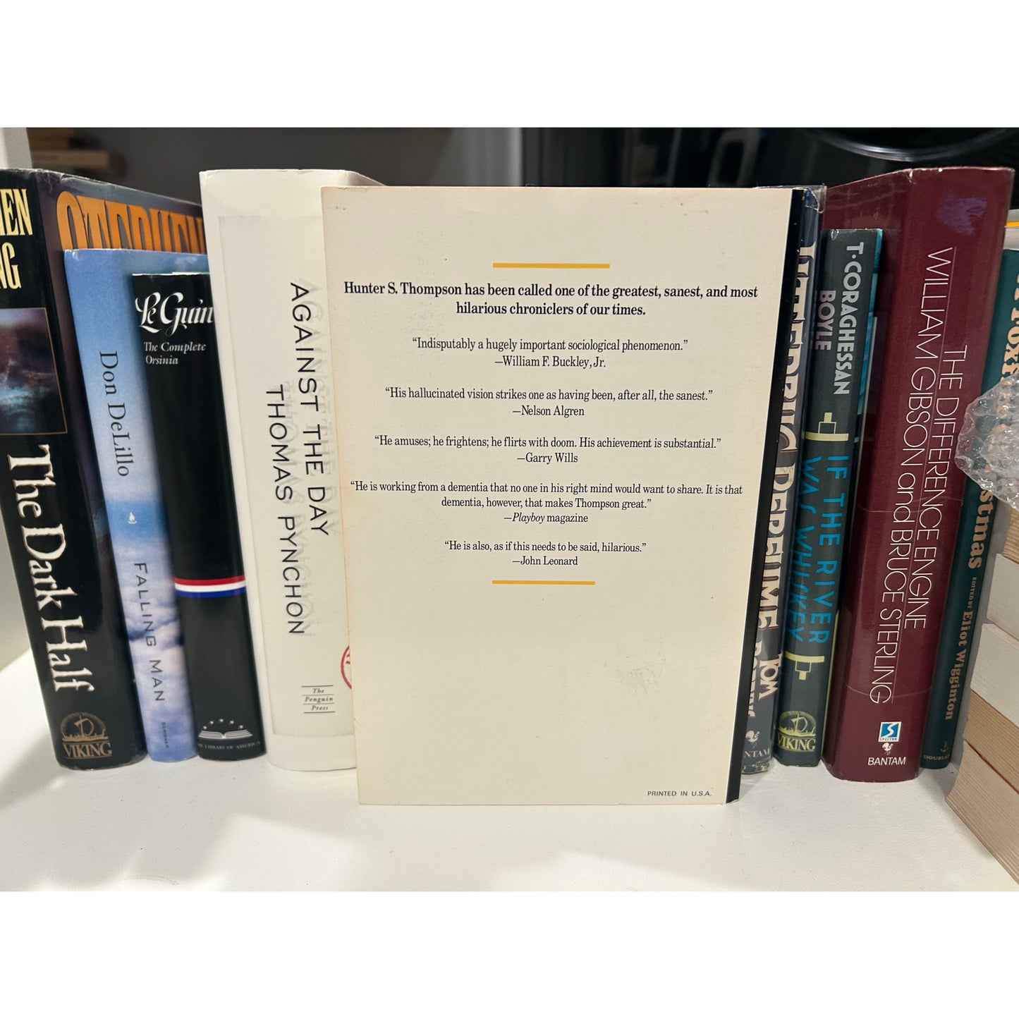 Generation of Swine - Hunter S. Thompson - Gonzo Papers Volume 2 - Vintage Paperback - 1988 Summit Books BOMC Edition