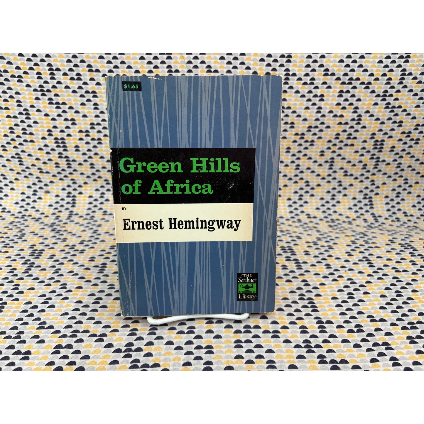 Green Hills of Africa - Ernest Hemingway - Vintage Paperback Book - Scribner Edition