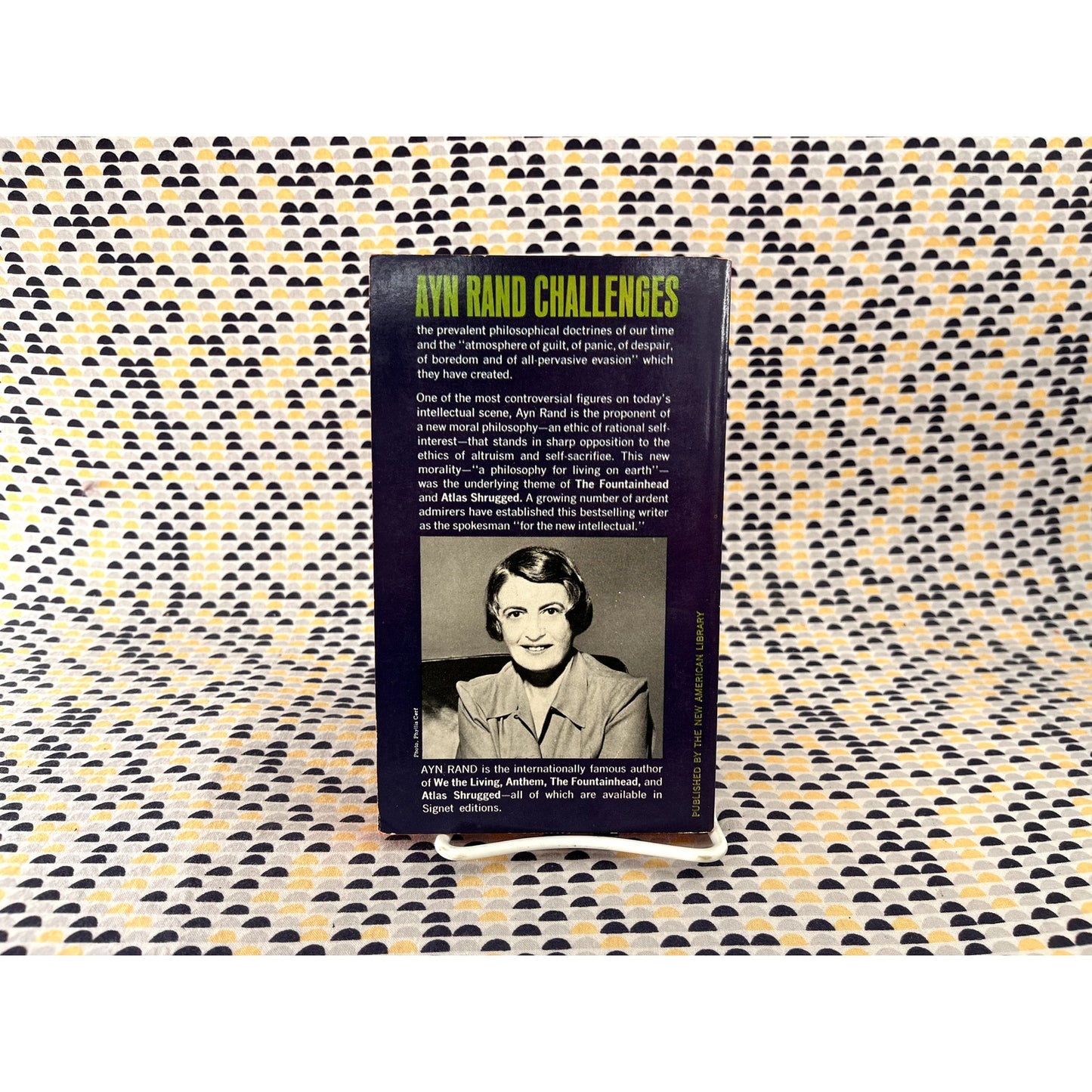 For The New Intellectual - Ayn Rand - Vintage Paperback Book - Signet Books