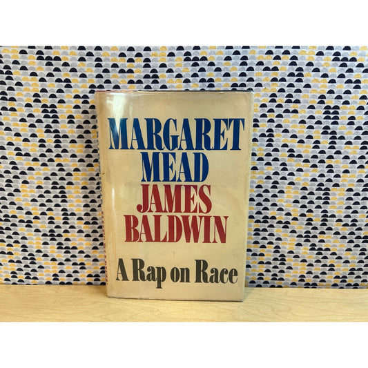 A Rap on Race - James Baldwin & Margaret Mead - Vintage Hardcover Book - 1971 Lippincott Company