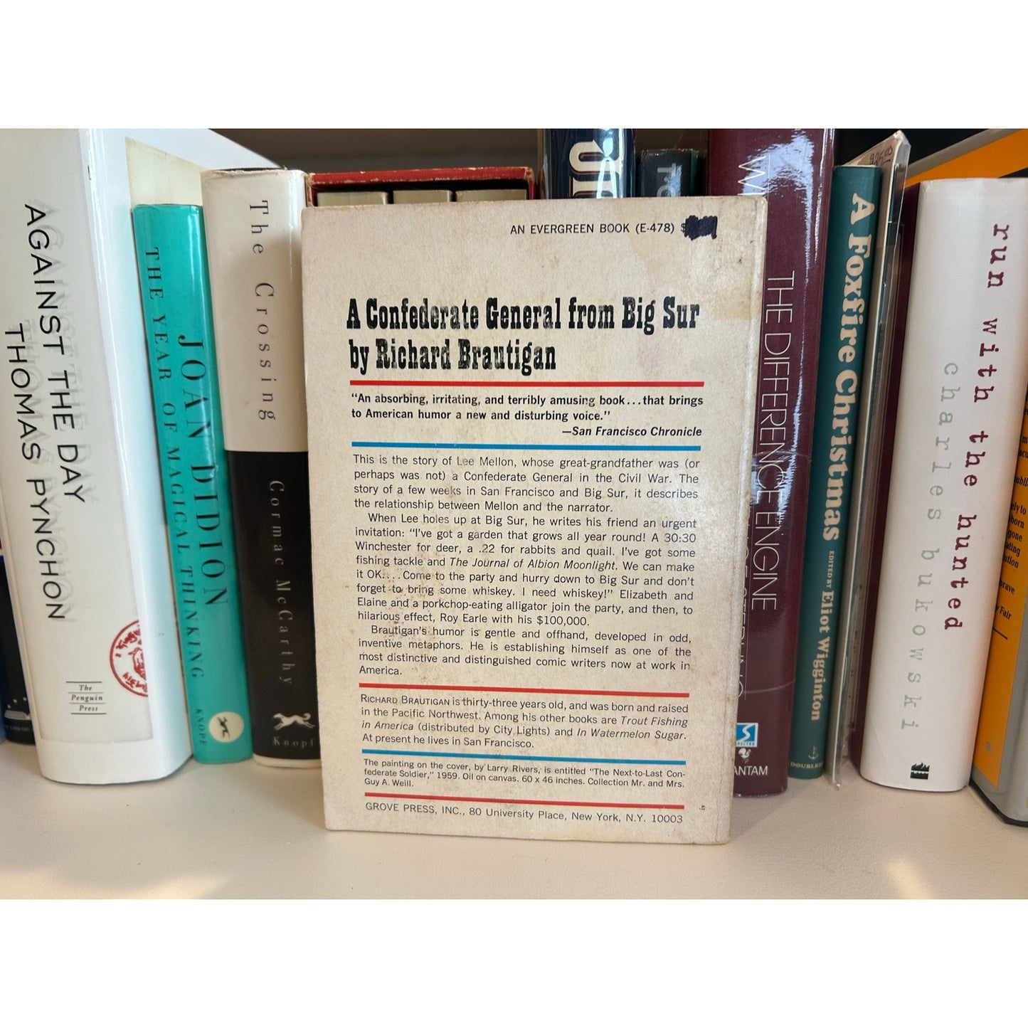 A Confederate General From Big Sur - Richard Brautigan - Evergreen Edition E478
