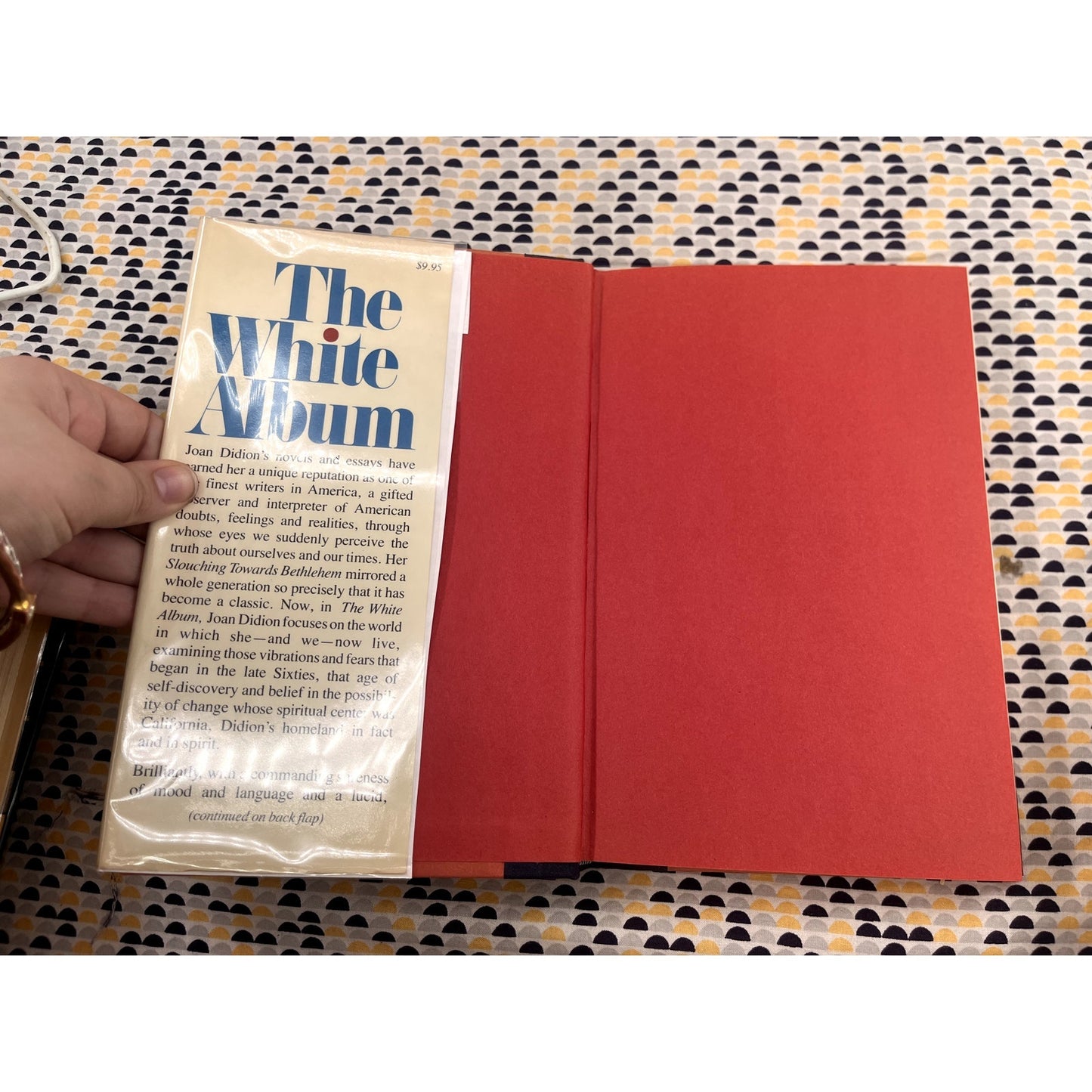 The White Album - Joan Didion - Vintage Hardcover Book - First Edition, First Printing - 1979 Simon and Schuster