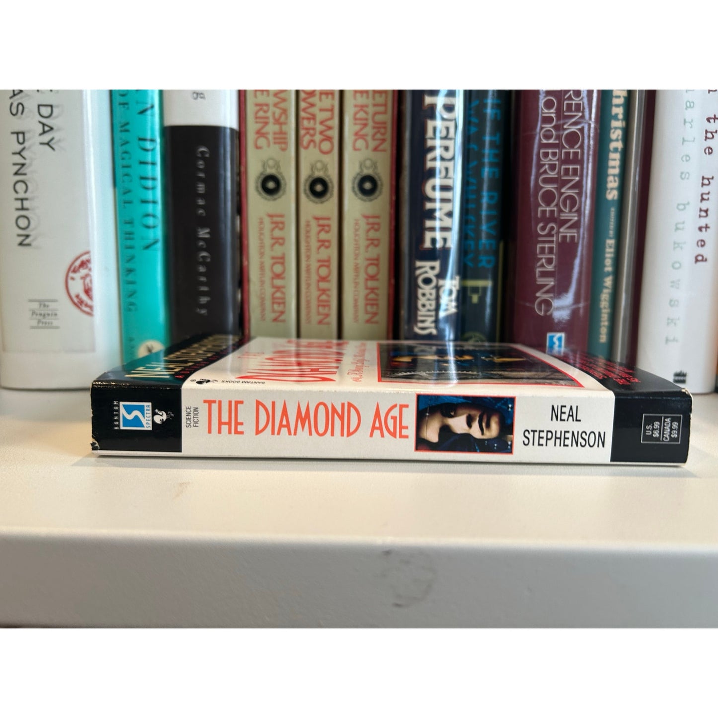 The Diamond Age - Neal Stephenson - Vintage Paperback - Bantam Books