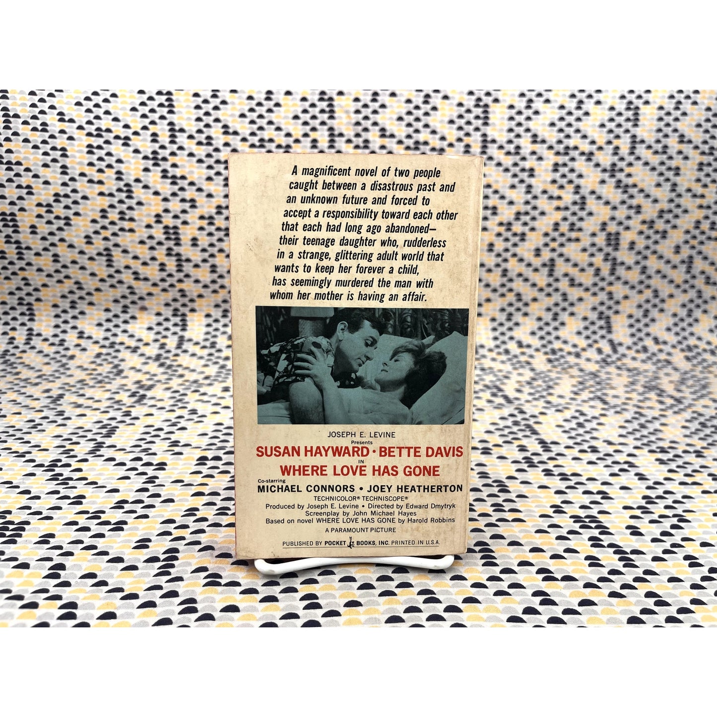 Where Love Has Gone - Harold Robbins - Pocket Books - Movie Tie-In Edition