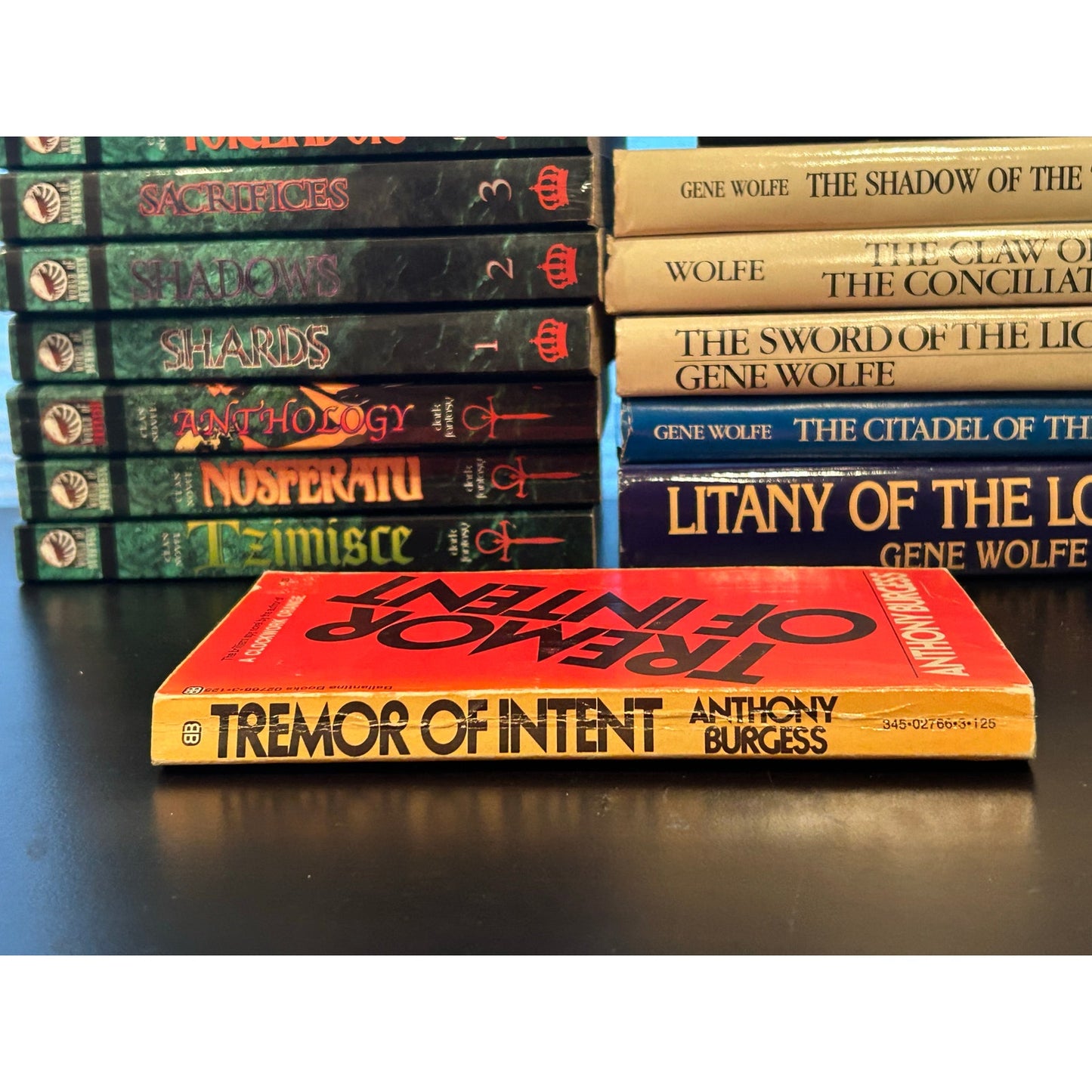Tremor Of Intent - Anthony Burgess - Vintage Paperback Book - Ballantine Edition