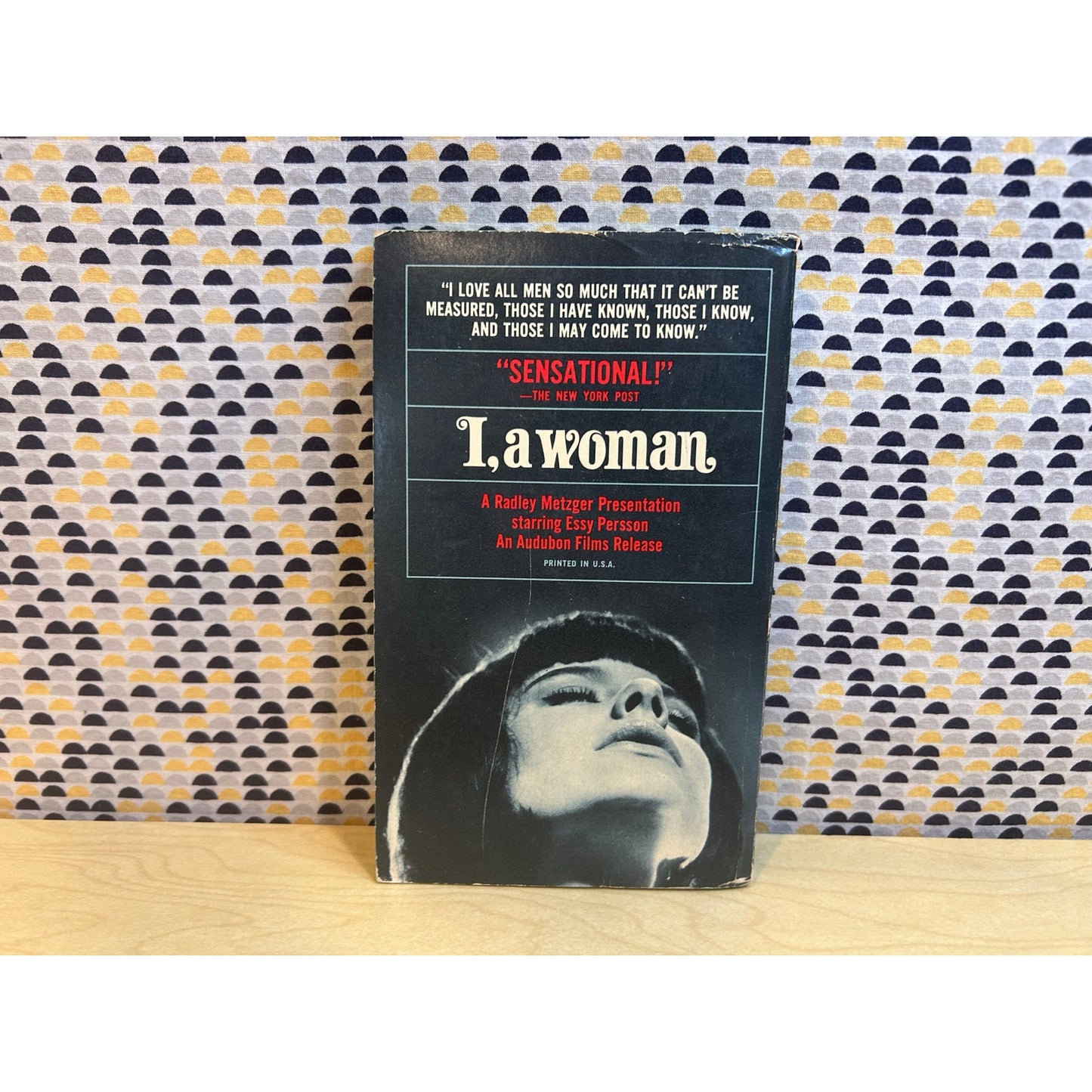 I, A Woman - Siv Holm - Vintage Paperback Book - Dell Edition - Movie Tie In