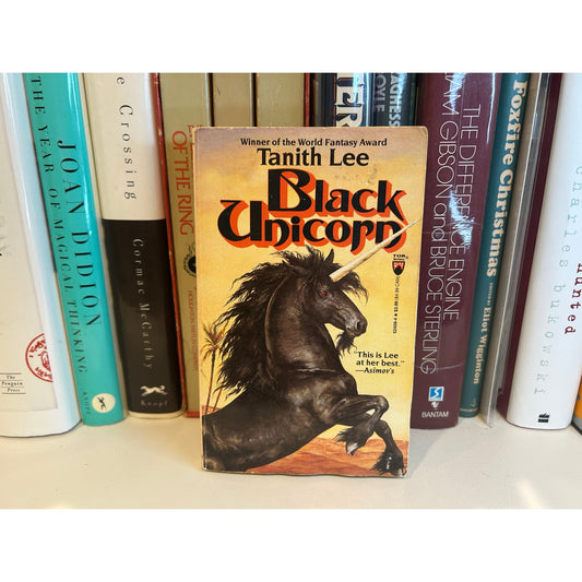 Black Unicorn - Tanith Lee - TOR Fantasy Paperback