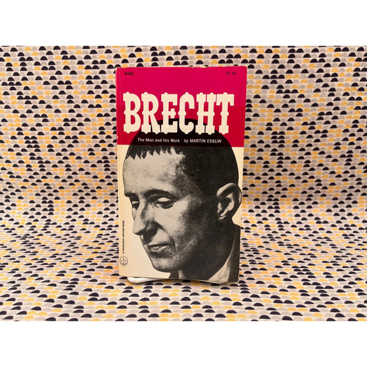 Brecht - Martin Esslin - Doubleday Anchor Books - Paperback