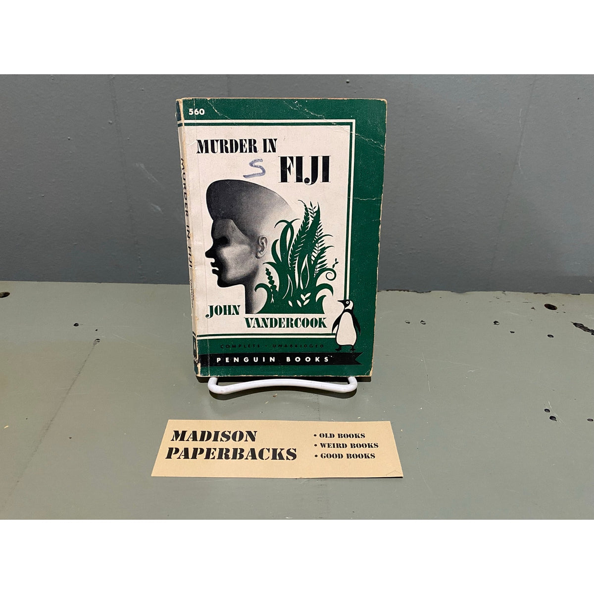 Murder in Fiji - John Vandercook - Penguin Mystery 560 - Vintage Paperbacks