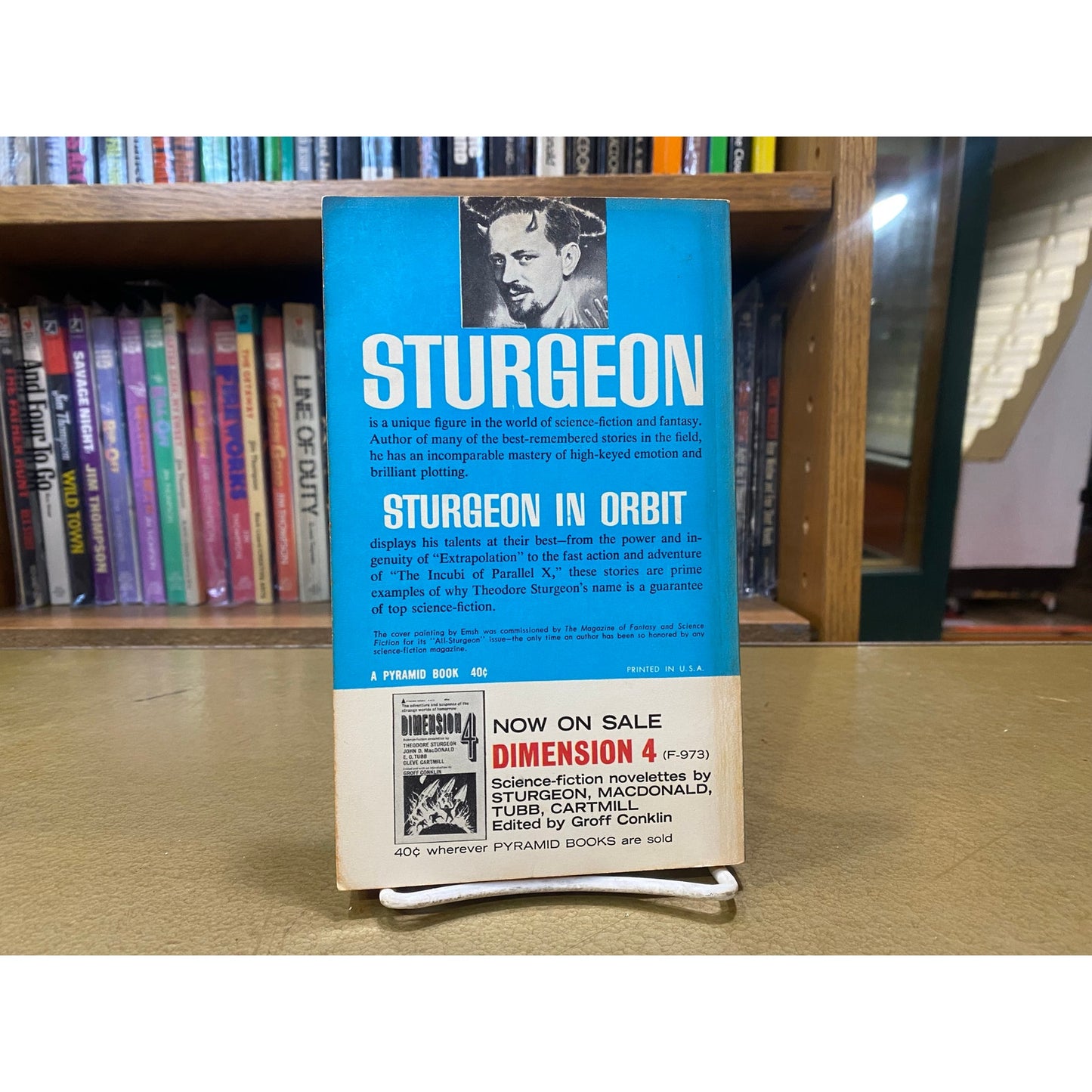 Theodore Sturgeon - Sturgeon in Orbit - Pyramid Books- Paperback