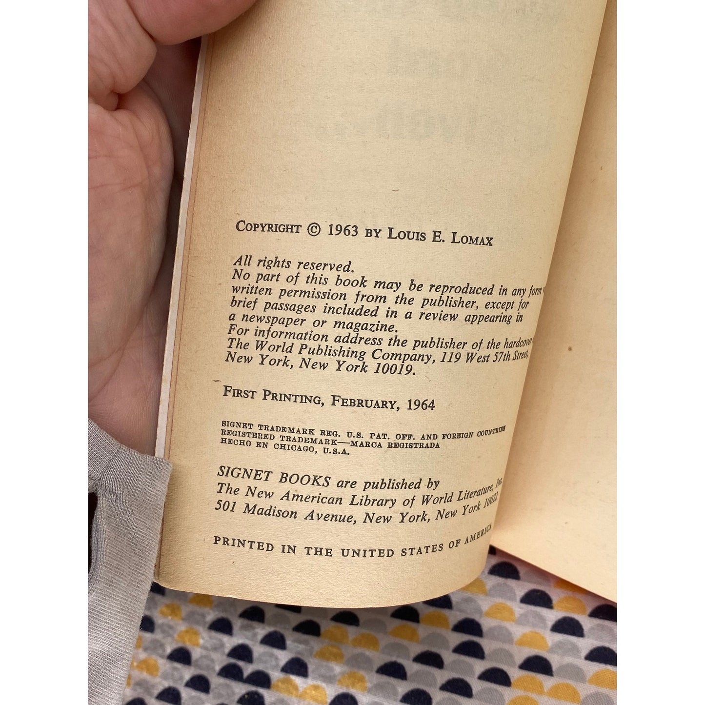 When The Word Is Given - Louis E. Lomax - Vintage Paperback - Signet Edition