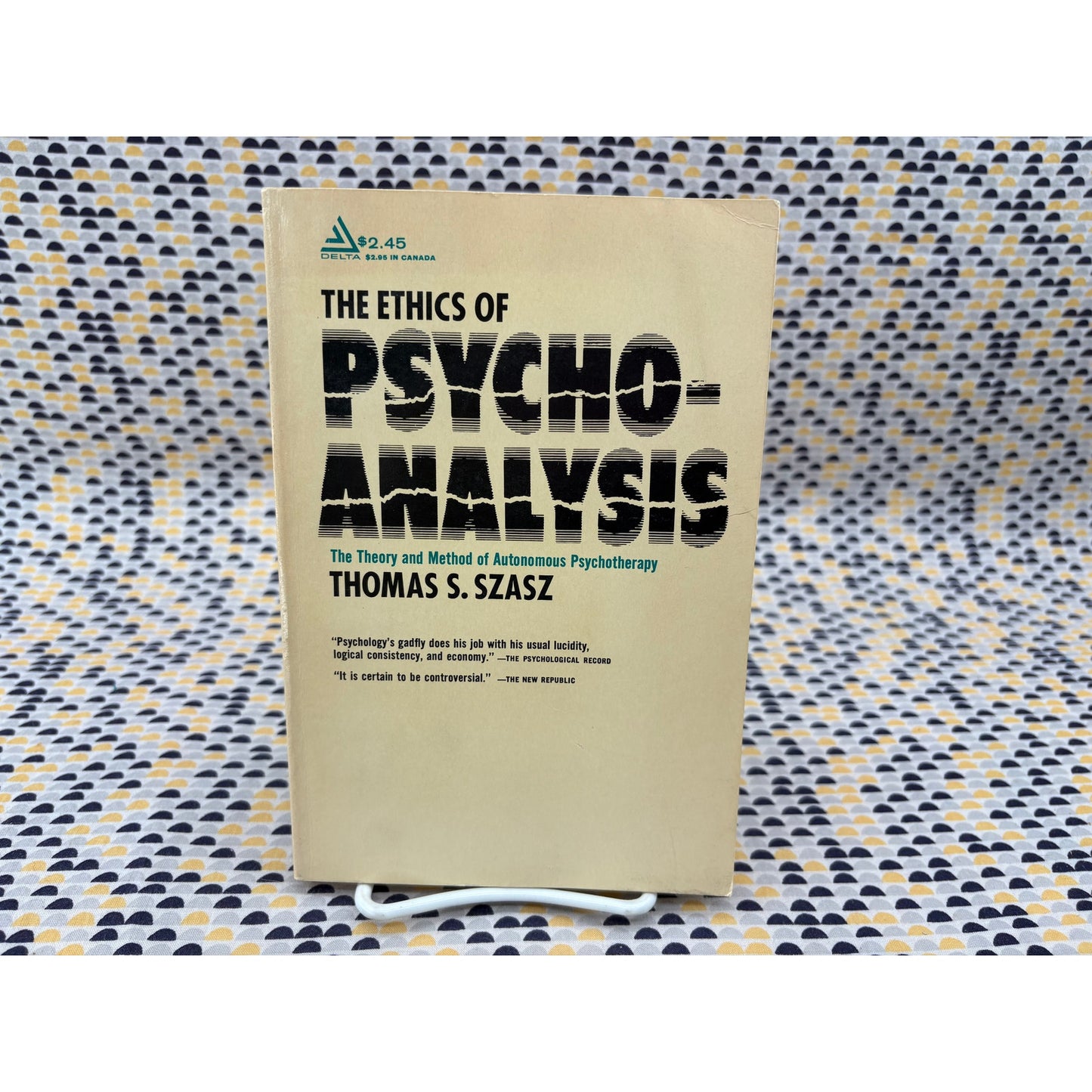 The Ethics Of Psycho Analysis - Thomas Szasz - Delta - Paperback