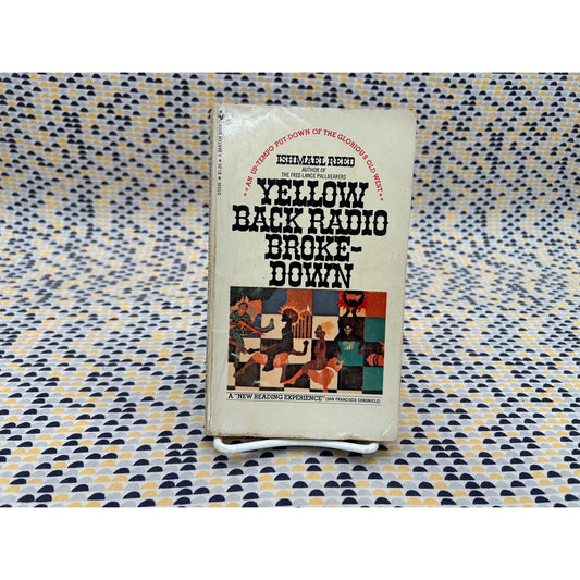 Yellow Back Radio Broke-Down - Ishmael Reed - Vintage Paperback - Bantam Edition