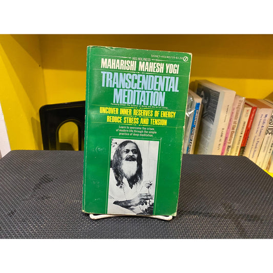 Transcendental Meditation - Maharishi Mahesh Yogi - Vintage Paperback Book - Signet Edition