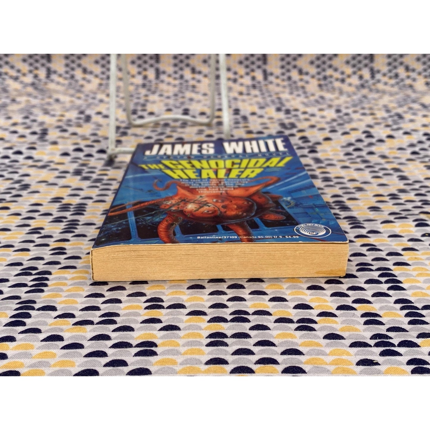 The Genocidal Healer - James White - Vintage Paperback Book - Dell Rey/Ballantine Edition