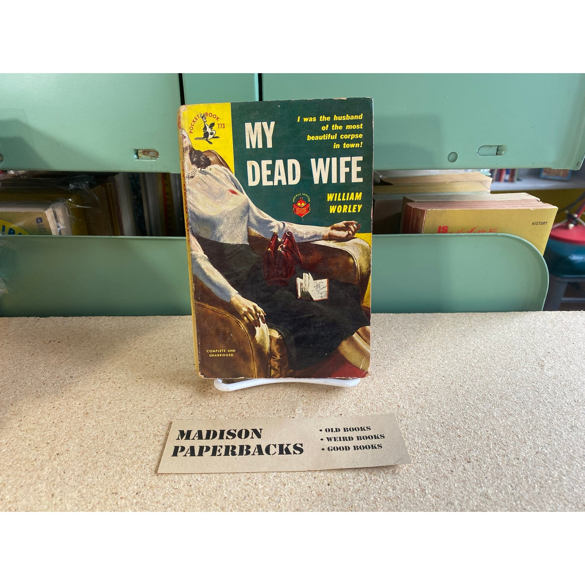 My Dead Wife - William Worley - Pocket 773 - Vintage Paperbacks