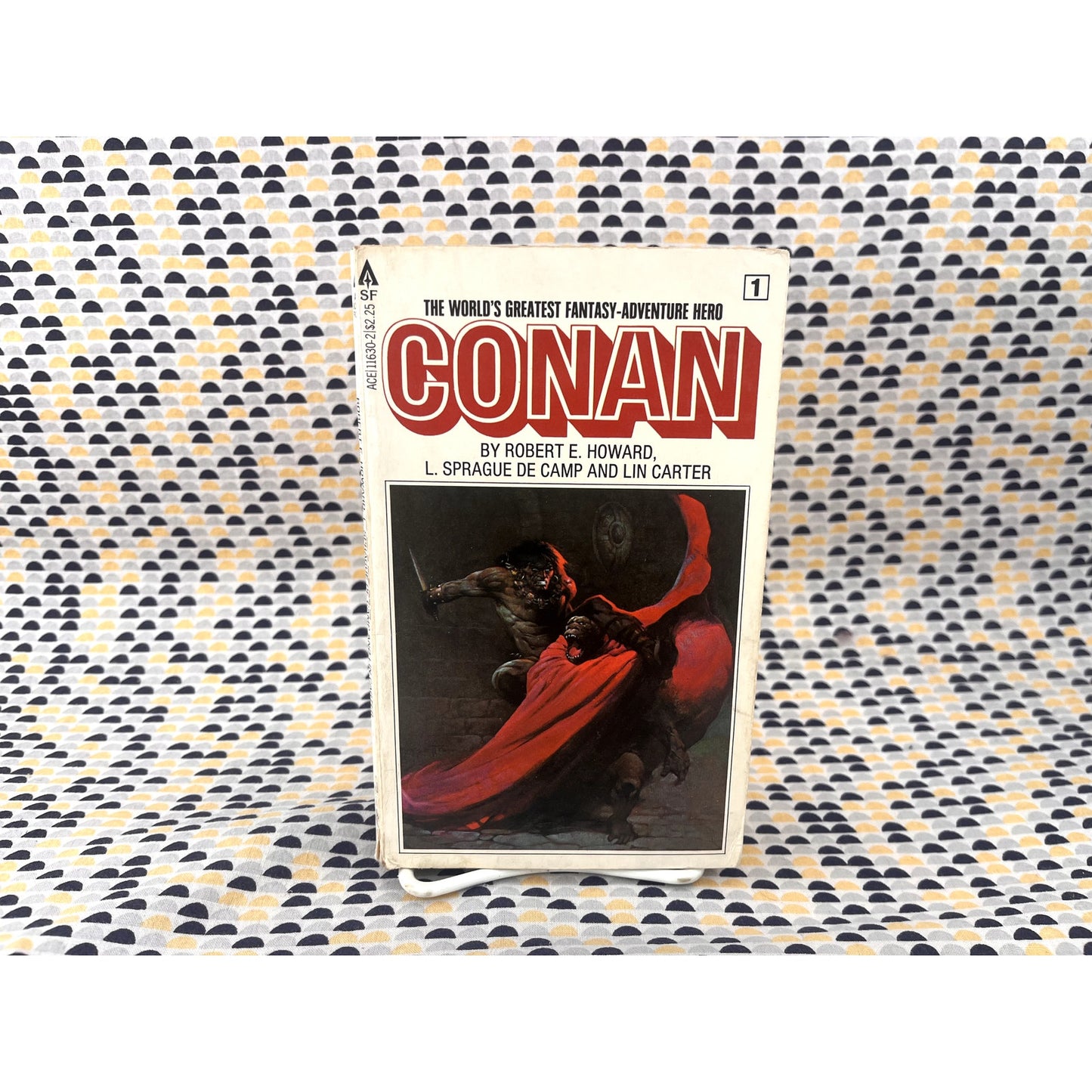 Conan - Robert E. Howard and L. Sprague De Camp - Vintage Paperback - Ace Books